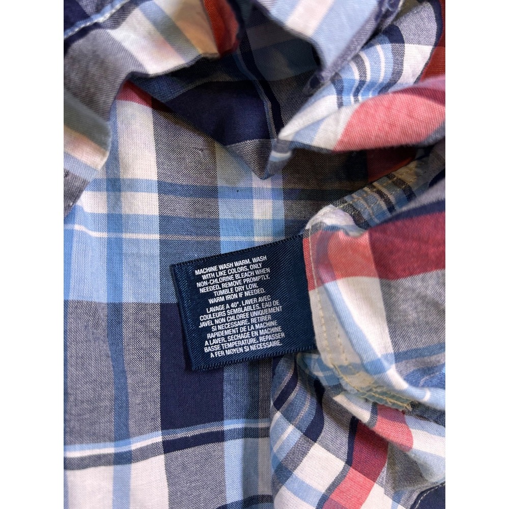 Polo Ralph Lauren Short Sleeve Button Down Plaid Shirt Boys/Youth XL (18-24) - Picture 5 of 11